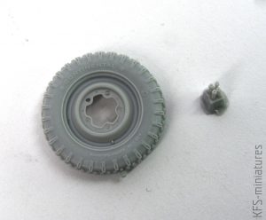 1/35 Kubelwagen/Schwimmwagen wheels - QuickWheel