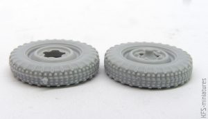 1/35 Kubelwagen/Schwimmwagen wheels - QuickWheel