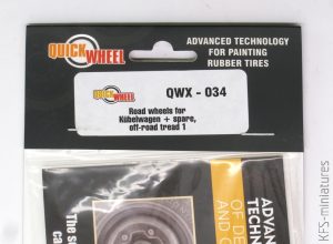 1/35 Kubelwagen/Schwimmwagen wheels - QuickWheel