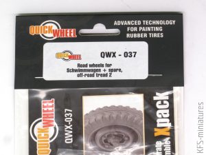 1/35 Kubelwagen/Schwimmwagen wheels - QuickWheel