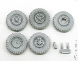 1/35 Kubelwagen/Schwimmwagen wheels - QuickWheel