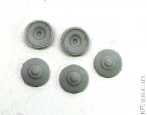 1/35 Kubelwagen/Schwimmwagen wheels - QuickWheel