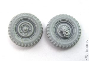 1/35 Kubelwagen/Schwimmwagen wheels - QuickWheel