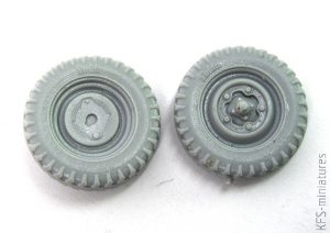 1/35 Kubelwagen/Schwimmwagen wheels - QuickWheel