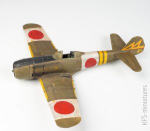 1/72 Ki 84 Hayate - Budowa