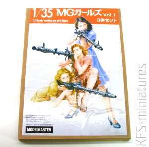 1/35 Machine Gun Girls #1 -Modelkasten