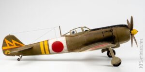 1/72 Ki 84 Hayate - Budowa