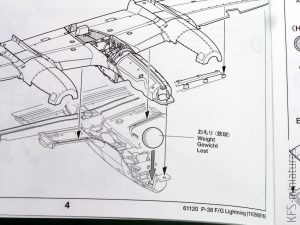 1/48 Lockheed P-38F/G Lightning - Tamiya