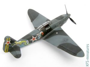 1/72 Yakovlev Jak-1b - Budowa cz.2