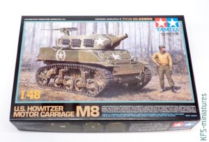 1/48 U.S. Howitzer Motor Carriage M8 - Tamiya