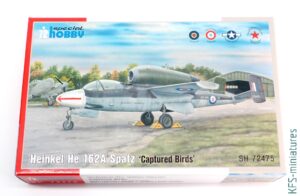 1/72 Heinkel He 162 - Captured - Special Hobby