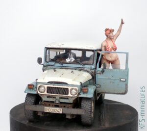 1/35 TOYOTA FJ43 Hardtop - Budowa cz.2