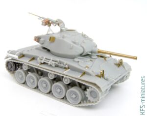 1/72 M24 Chaffee - Budowa