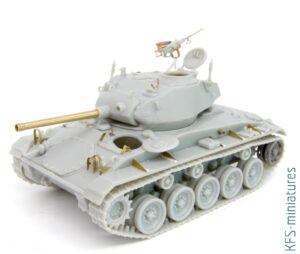 1/72 M24 Chaffee - Budowa