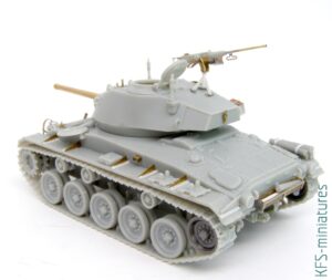 1/72 M24 Chaffee - Budowa