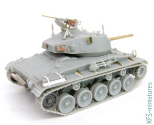 1/72 M24 Chaffee - Budowa