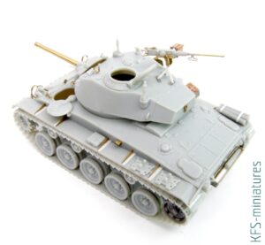 1/72 M24 Chaffee - Budowa