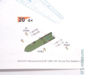 1/72 Messerschmitt Bf 109E-1/B - Special Hobby