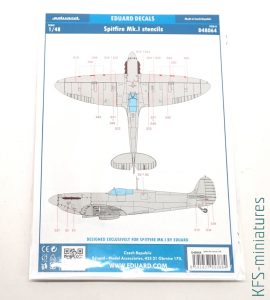 1/48 Spitfire Mk.I – Dodatki