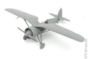 1/72 PZL P.11c - Arma Hobby - Budowa