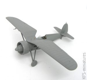 1/72 PZL P.11c - Arma Hobby - Budowa