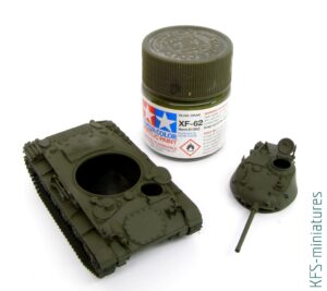 1/72 M24 Chaffee - Budowa cz.2