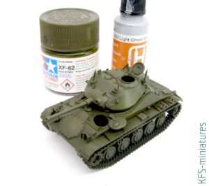 1/72 M24 Chaffee - Budowa cz.2