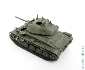 1/72 M24 Chaffee - Budowa cz.2