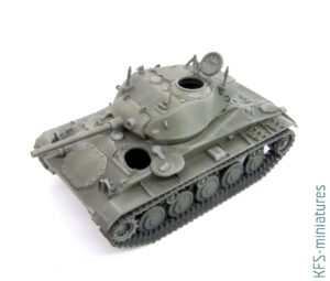 1/72 M24 Chaffee - Budowa cz.2