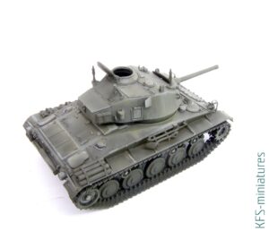 1/72 M24 Chaffee - Budowa cz.2