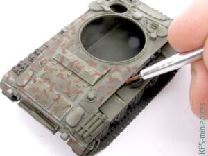 1/72 M24 Chaffee - Budowa cz.2