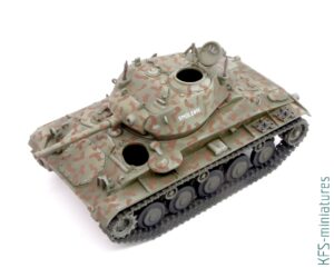 1/72 M24 Chaffee - Budowa cz.2