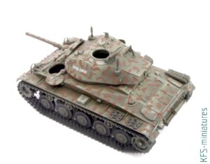 1/72 M24 Chaffee - Budowa cz.2