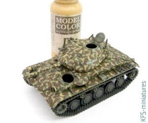 1/72 M24 Chaffee - Budowa cz.2