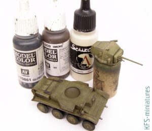 1/72 Tetrarch MK.VII - Budowa