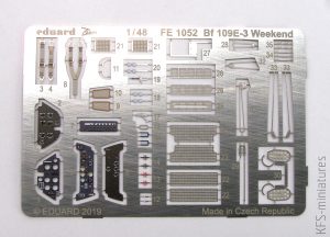1/48 Bf 109E-3 - Weekend - Eduard