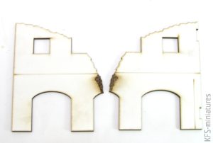 1/48 Bavarian ruin - Vertigo Miniatures