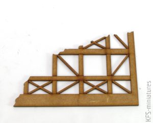 1/48 Bavarian ruin - Vertigo Miniatures