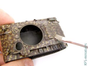 1/72 M24 Chaffee - Budowa cz.2