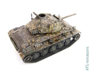 1/72 M24 Chaffee - Budowa cz.2