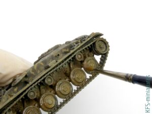 1/72 M24 Chaffee - Budowa cz.2