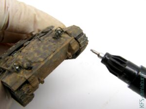 1/72 M24 Chaffee - Budowa cz.2