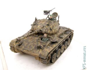 1/72 M24 Chaffee - Budowa cz.2