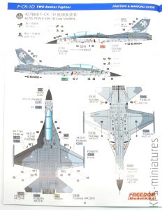 1/48 ROCAF F-CK-1D "Ching-kuo" Two Seat - Freedom Model Kits