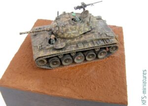 1/72 M24 Chaffee - Budowa cz.2