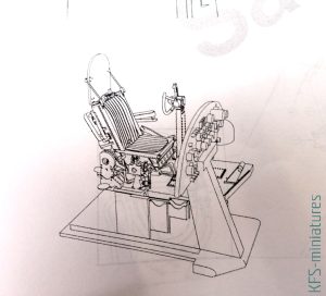 1/32 Avro Lancaster Cockpit Kit - Robert Mrozowski Model & Design