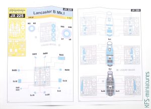 1/32 Avro Lancaster - Nose Art Kit - Dodatki