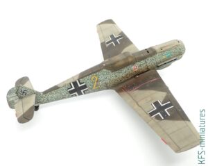 1/72 Bf 109E-4 - Special Hobby - Budowa cz.2