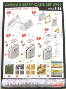 1/35 German Jerry Can Set - MiniArt