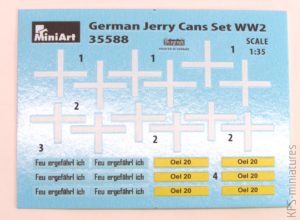 1/35 German Jerry Can Set - MiniArt